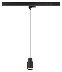 SLV PURI 2.0 Tube, 3 luci a sospensione, GU10, lunghezza sospensione 200 cm, 1x max. 6W, nero 1008275