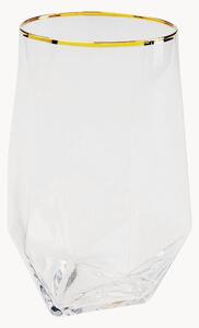 Set di 4 bicchieri fatti a mano Diamond