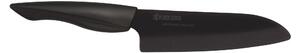 Coltello CHEF con lama 16 cm in ceramica di zirconio Z212 nera SHIN BLACK 160 mm � - Santoku - 16 cm - TK-110 WH-BK Maniglia soft-touch