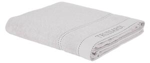 Telo Bagno In Acrilico Dralon Ribbon 100x150 Trussardi Tinta Unita Perla Caleffi