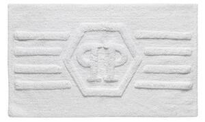 Tappeto D'arredo In Cotone Hexagon 70X100 Premoli Di Bella Tinta Unita Bianco Caleffi