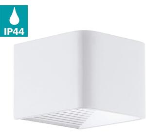 Lampada da parete per esterni a LED Doninni Bianco