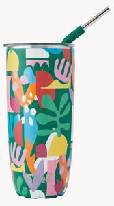 Borraccia termica con cannuccia Paper Cutouts