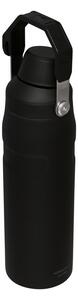Bottiglia termica nera in acciaio inox 700 ml IceFlow™ Bottle Fast Flow Black – Stanley