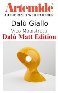 Artemide Dalù giallo matt edition
