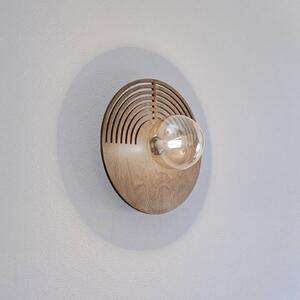 Applique da parete Lunar TK Lighting, dimmerabile, Legno chiaro, Soggiorno / Sala da pranzo, Legno, Moderno, Applique