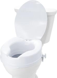 Rialzo per sedile WC 10,2 cm - Ausilio per WC rialzati fino a 136 kg - Rialzo per WC universale per anziani e persone con disabilità