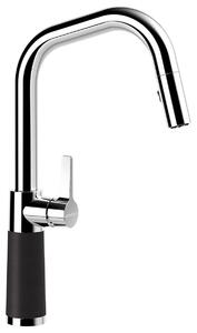 Miscelatore per lavello con doccia Schock SC-530 nero 556120GNE