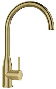 Schock Kavus Miscelatore Cucina Monocomando Oro Bianco