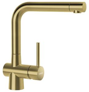 Rubinetto da cucina Schock Laios Oro Bianco | Rubinetto ad alta pressione