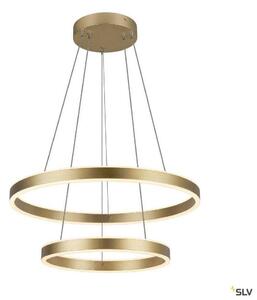 SLV Una lampada a sospensione a LED Doppia fase Up&Down in ottone