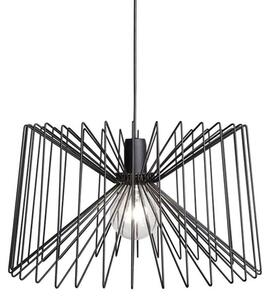 Lampada a sospensione lampadario Nowodvorski NESS nero, acciaio 6768