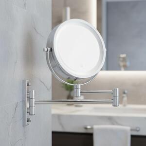 Specchio da parete con ingrandimento Specchio per il trucco illuminato a LED