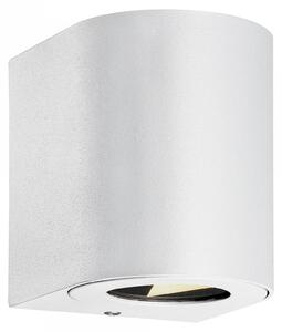 Lampada da parete a LED per esterni NORDLUX Canto 2, variante: 104 x 87 x 100 mm, bianco