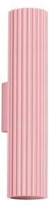 Brilagi - Lampada da parete LED CRESTO 2xGU10/10W/230V 30 cm rosa