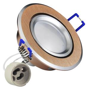 Lampada LED da incasso SOLE OLAL 1xGU10/3,5W/230V 3000K diametro 8,4 cm oro