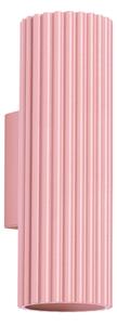 Brilagi - Applique LED CRESTO 2xGU10/10W/230V 20 cm rosa