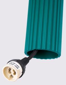 Brilagi - Lampadario LED a sospensione su cavo CRESTO 1xGU10/10W/230V turchese