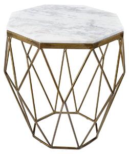 Tavolino da salotto 50 cm in marmo, design moderno per il soggiorno. ACQUISTA ORA