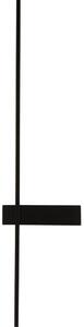 Zuma Line W4100-60BK - Applique da parete LED ARCO, 8W/230V, CCT, nero