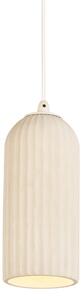 Lampada a sospensione su cavo LAVINA 1xE27/35W/230V crema