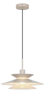 Lampada a sospensione con cavo STEVI 1xE27/40W/230V beige