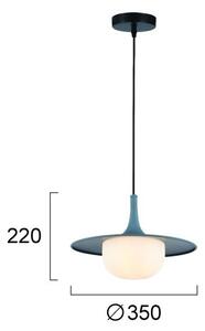 Lampada a sospensione su cavo FRED 1xG9/10W/230V grigio