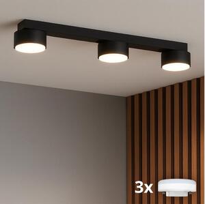 Brilagi - Faretto LED RGB dimmerabile MONO 3xGX53/14W/230V Wi-Fi Tuya nero