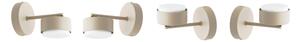 Brilagi - Lampada da parete LED RGB dimmerabile MONO 1xGX53/14W/230V Wi-Fi Tuya beige