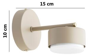 Brilagi - Lampada da parete LED RGB dimmerabile MONO 1xGX53/14W/230V Wi-Fi Tuya beige