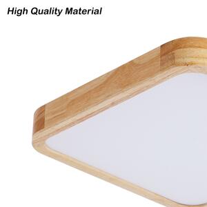 Brilagi - Plafoniera LED dimmerabile WOODLINE SQUARE LED/48W/230V rovere 40x40 cm + telecomando