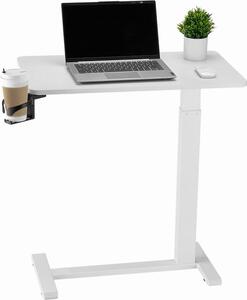 Tavolo mobile sopra il letto Tavolino per laptop Tavolino laterale con 4 ruote nascoste - Tavolo da letto portatile per laptop e appunti