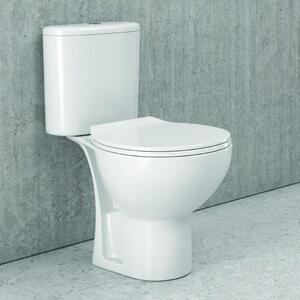 WC monoblocco senza brida e scarico a muro | Claire-10 - KAMALU