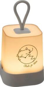 Atmosphera - LED Doty. luce notturna ricaricabile per bambini RABBIT LED/3,7V 1200mAh grigio