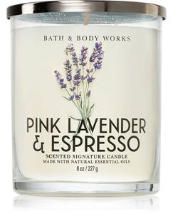 Bath & Body Works Pink Lavender & Espresso candela profumata 227 g