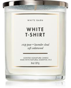 Bath & Body Works White T-Shirt candela profumata 227 g