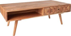 Tavolino da salotto 100 cm in legno, design moderno per il soggiorno. ACQUISTA ORA