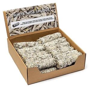 Salvia bianca Smudge S, confezione da 24 pezzi -- ±30–40 g, ±11×3 cm: acquista online