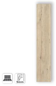 Piastrella Gres porcellanato effetto legno Naturale Marrone Chairo tendente al grigio 20x120 - CAV001