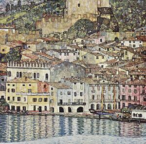 Riproduzione Malcesine at Lake Garda 1913, Gustav Klimt