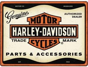 Targa in metallo Harley Davidson - parts and accessori