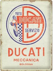 Targa in metallo Ducati - Moto Servizio Meccanica