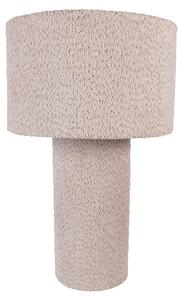 Clayre & Eef Lampada da tavolo Ø 36x57 cm Tessile grigio