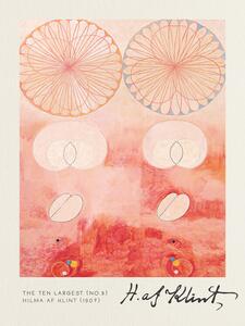 Riproduzione The Ten Largest No 9 - Hilma af Klint