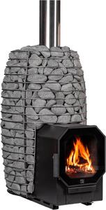 Stufa a legna per sauna HUUM HIVE Flow LS, 2 BImSchV