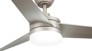 Lampadario Ventilatore da soffitto Grey Curve 24W illuminazione Led regolabile con telecomando M LEDME