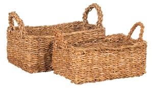 Cestini in seagrass in set da 2 32x23x13 cm Morella - House Nordic