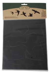 Set di adesivi neri per finestre Uccelli - Esschert Design