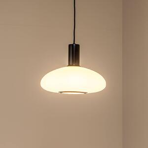 Euluna Lampada a sospensione Milano 1 luce, ovale, bianco