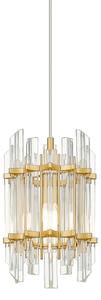 Zuma Line P0556-01D-V7V7 - Lampadario a sospensione con filo ALEXANDRIA 1xE14/40W/230V oro